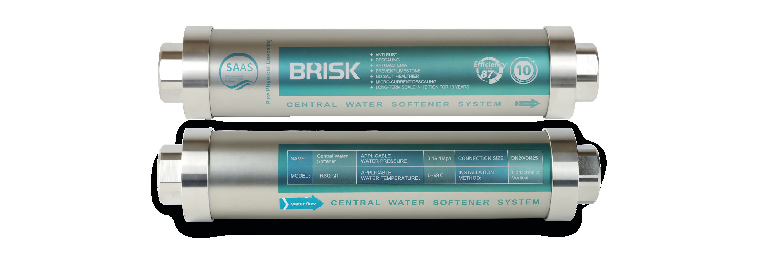 SAAS Inhibiteur BRISK - Inhibiteur de tartre brevet mondial 87% efficacité